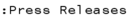 Press Releases