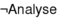 Analyse